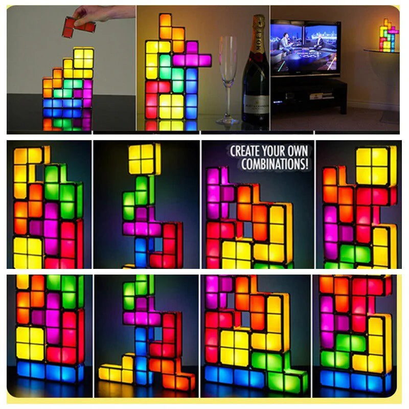 Tetris Night Light