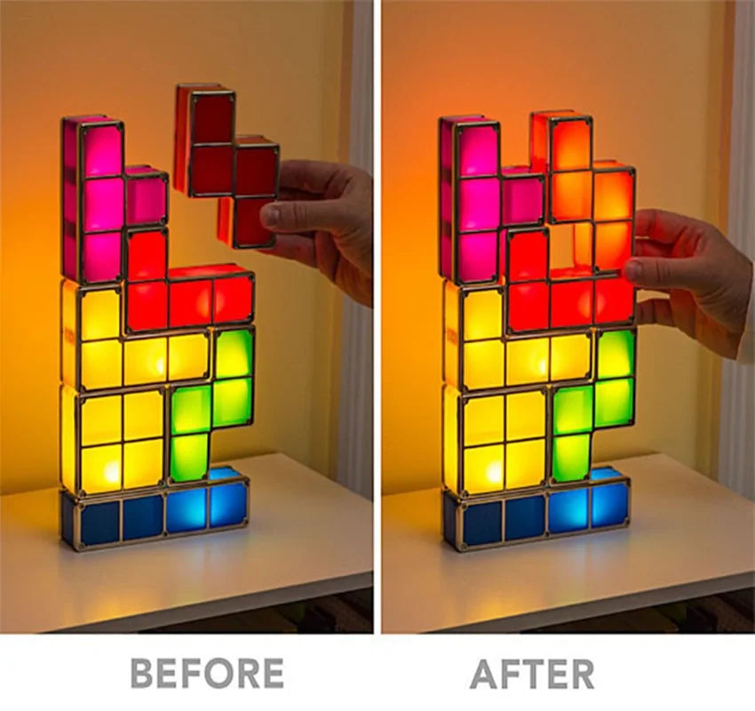 Tetris Night Light